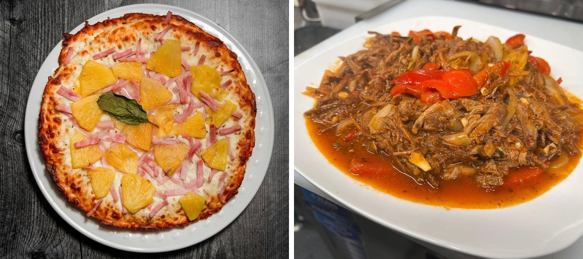 Yera's pizza Menu