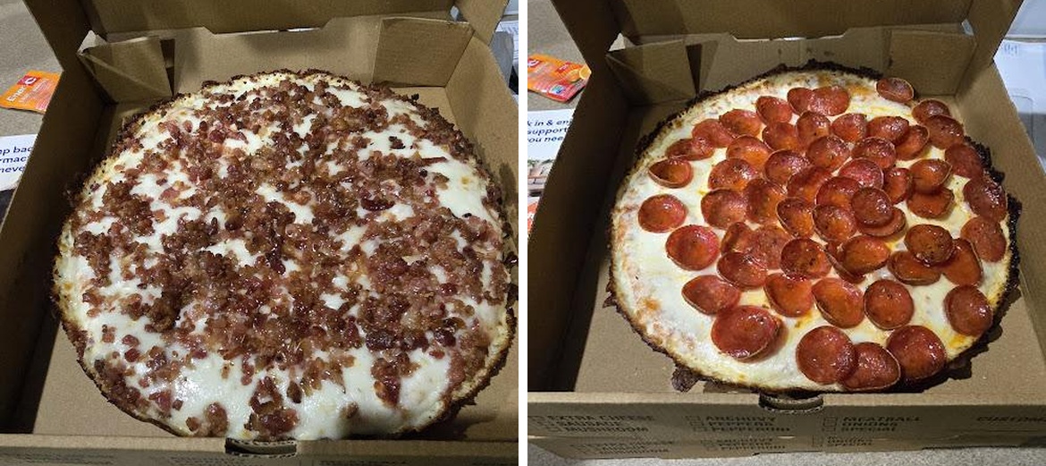Yera's pizza Menu